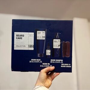 Beard Care Collection - Blue and Brown